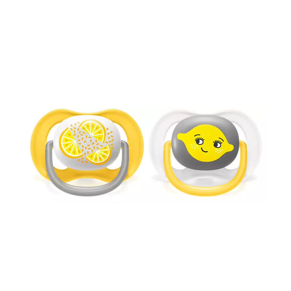 AVENT - ULTRA AIR Happy Πιπίλα Σιλικόνης 6-18m - 2τεμ. SCF080/18